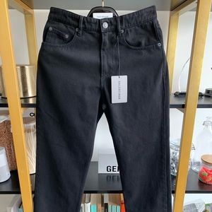 Balenciaga 20SS Black Straight Leg Jeans Size 29